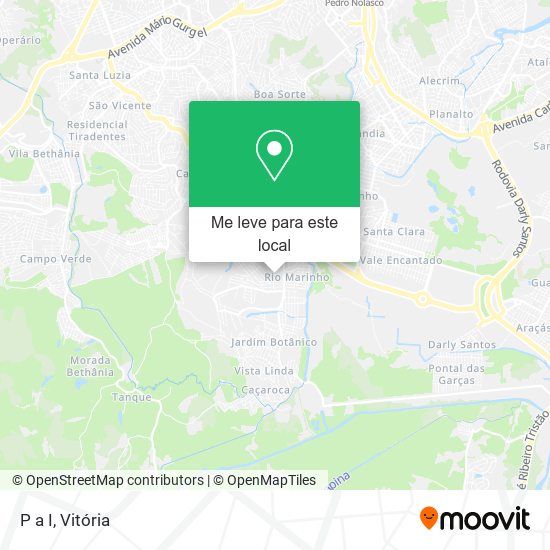 P a I mapa