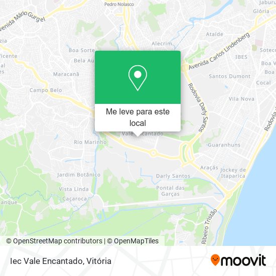 Iec Vale Encantado mapa