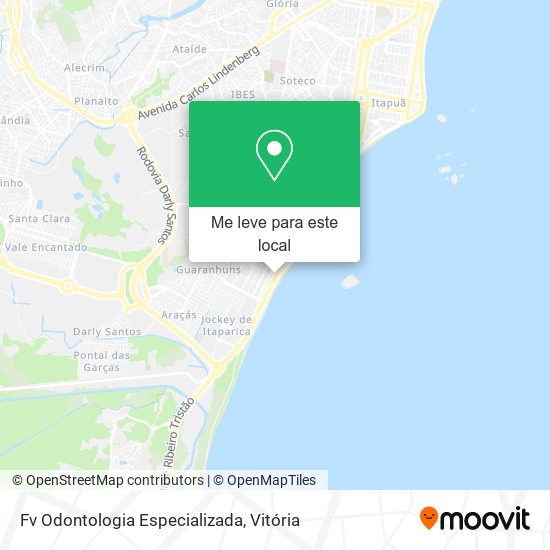 Fv Odontologia Especializada mapa