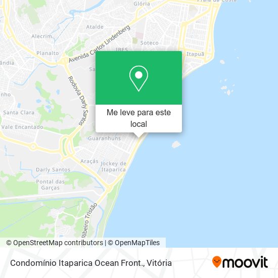 Condomínio Itaparica Ocean Front. mapa