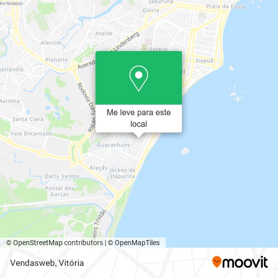 Vendasweb mapa