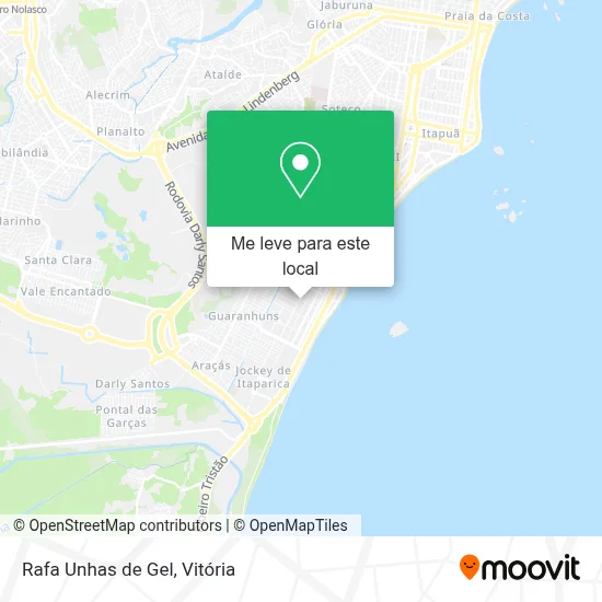 Rafa Unhas de Gel mapa