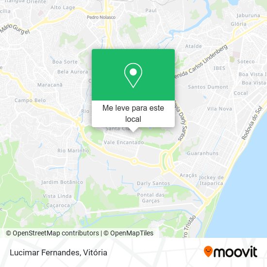 Lucimar Fernandes mapa