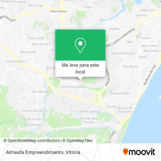 Almeida Empreendimento mapa