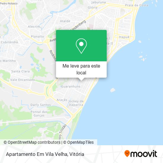 Apartamento Em Vila Velha mapa