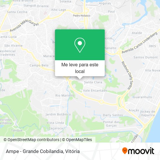 Ampe - Grande Cobilandia mapa