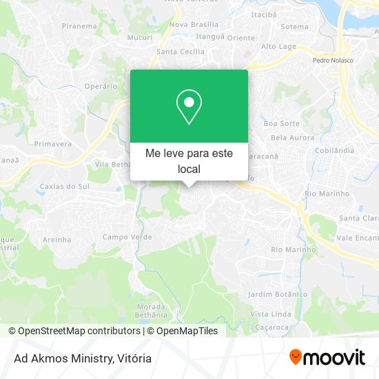 Ad Akmos Ministry mapa