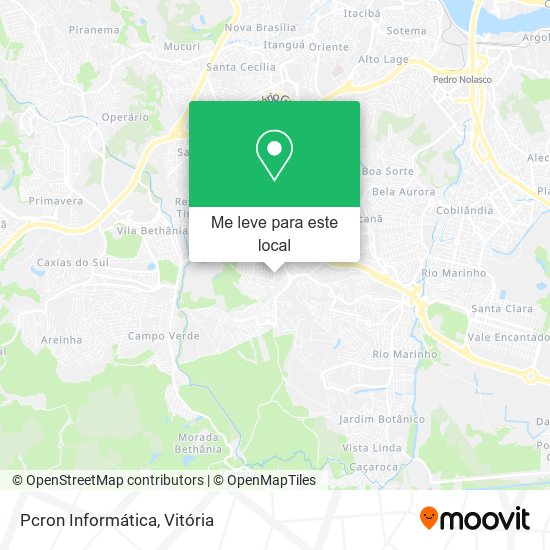 Pcron Informática mapa