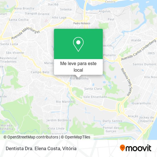 Dentista Dra. Elena Costa mapa