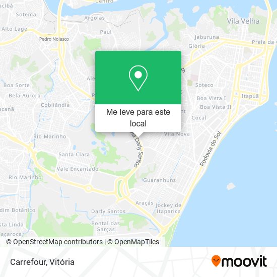 Carrefour mapa