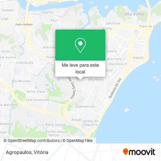 Agropaulos mapa