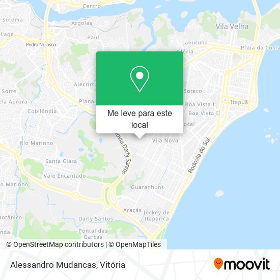 Alessandro Mudancas mapa