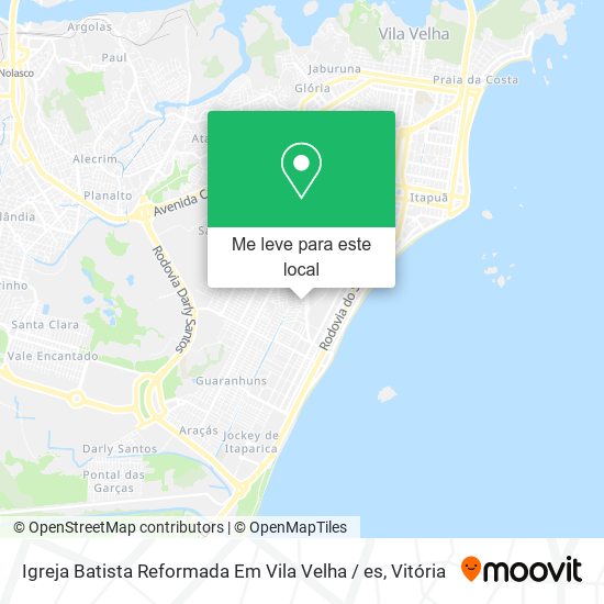 Igreja Batista Reformada Em Vila Velha / es mapa