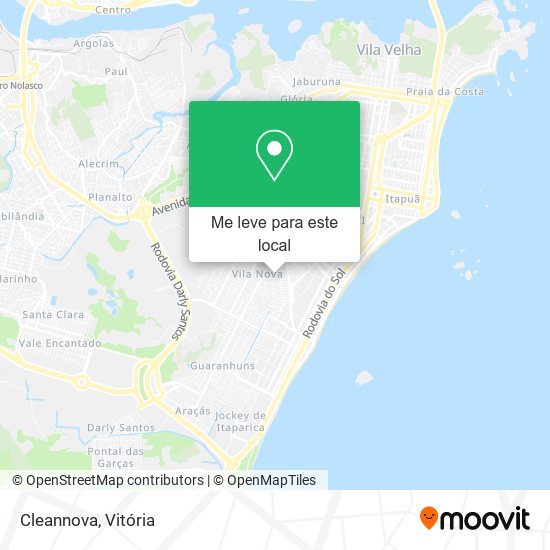 Cleannova mapa