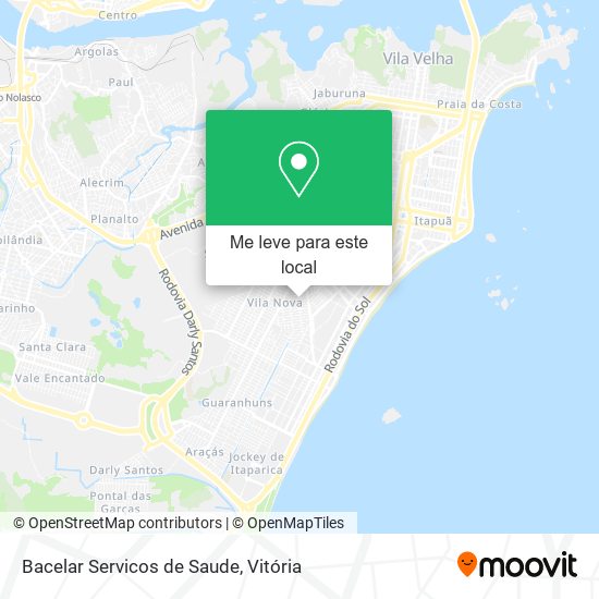 Bacelar Servicos de Saude mapa