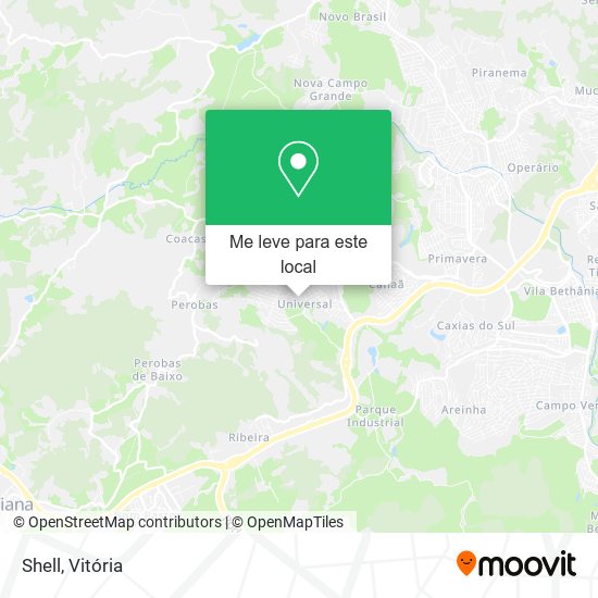 Shell mapa