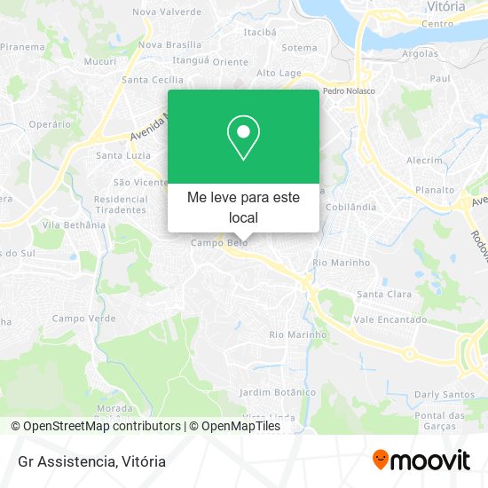 Gr Assistencia mapa