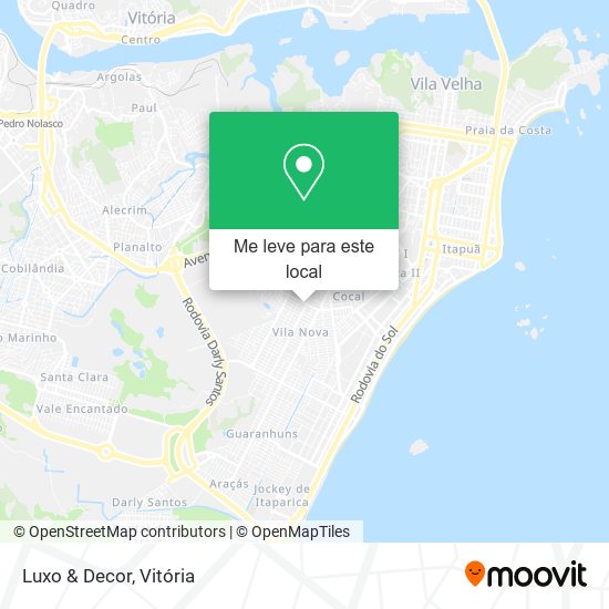 Luxo & Decor mapa