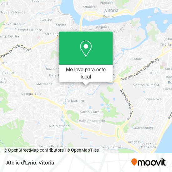 Atelie d'Lyrio mapa
