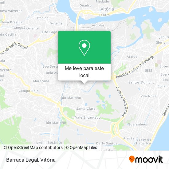 Barraca Legal mapa