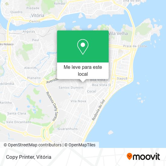 Copy Printer mapa