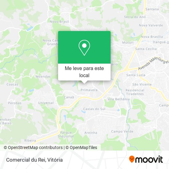 Comercial du Rei mapa
