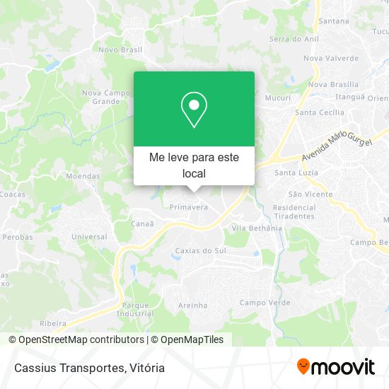 Cassius Transportes mapa