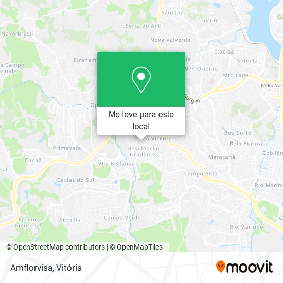 Amflorvisa mapa