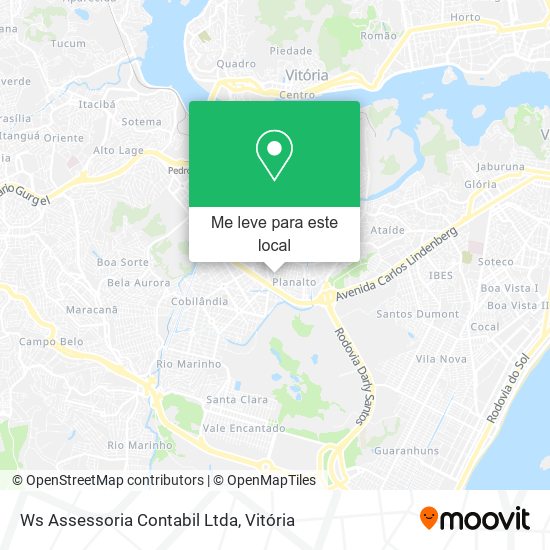 Ws Assessoria Contabil Ltda mapa