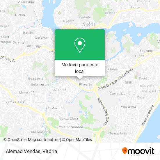 Alemao Vendas mapa