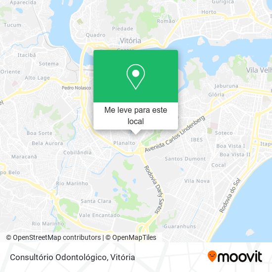 Consultório Odontológico mapa