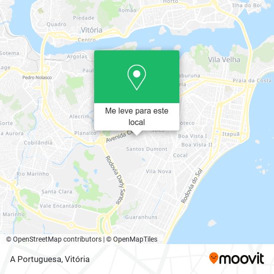 A Portuguesa mapa