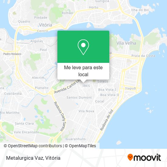 Metalurgica Vaz mapa