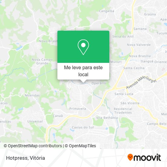 Hotpress mapa
