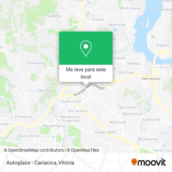 Autoglass - Cariacica mapa