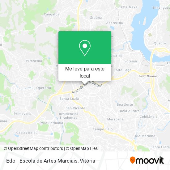 Edo - Escola de Artes Marciais mapa