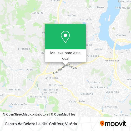 Centro de Beleza Leidi's' Coiffeur mapa