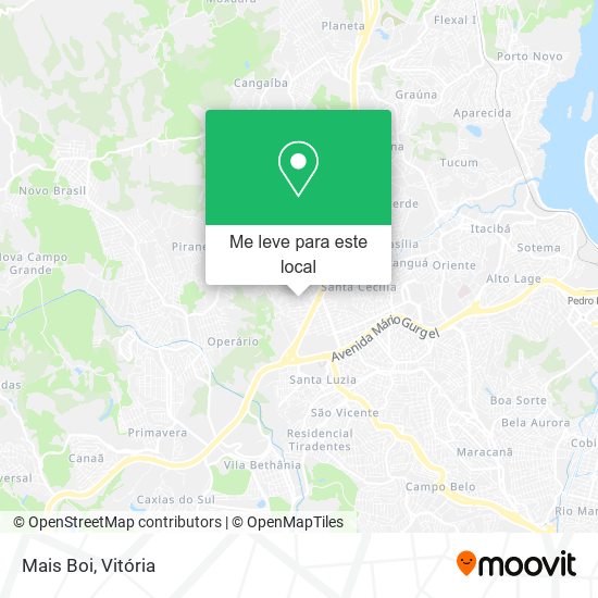 Mais Boi mapa