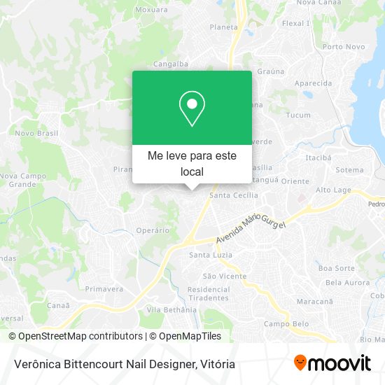 Verônica Bittencourt Nail Designer mapa