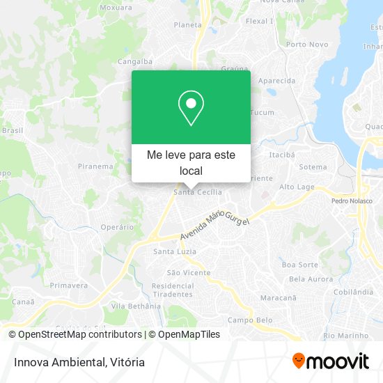 Innova Ambiental mapa