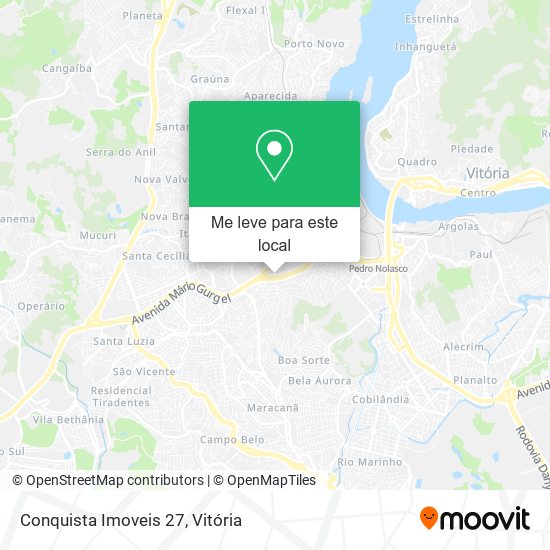 Conquista Imoveis 27 mapa