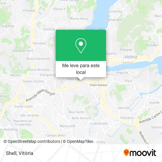 Shell mapa