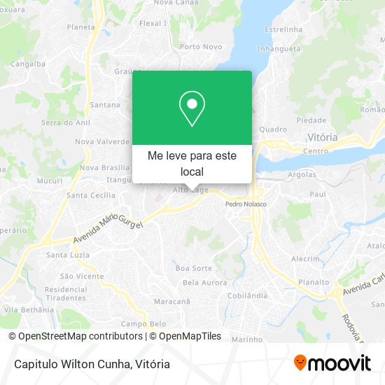 Capitulo Wilton Cunha mapa