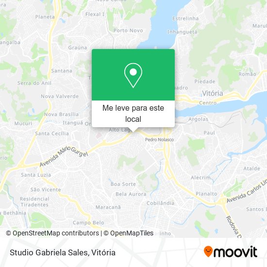 Studio Gabriela Sales mapa