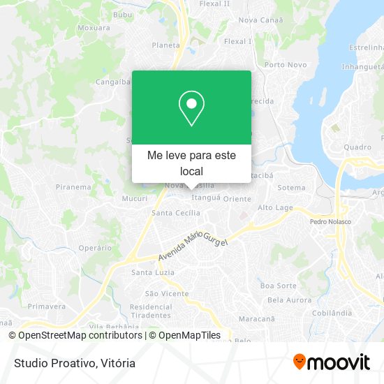 Studio Proativo mapa