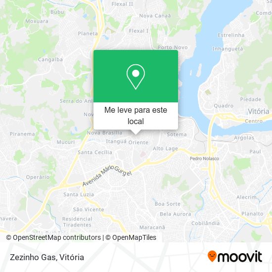 Zezinho Gas mapa