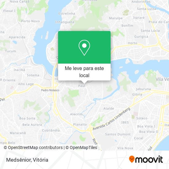 Medsênior mapa