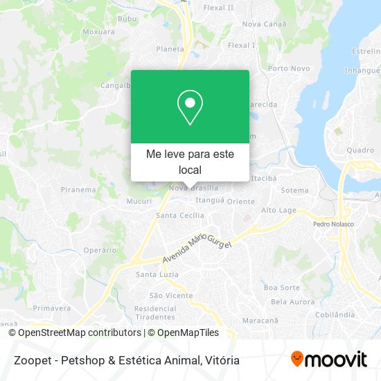 Zoopet - Petshop & Estética Animal mapa