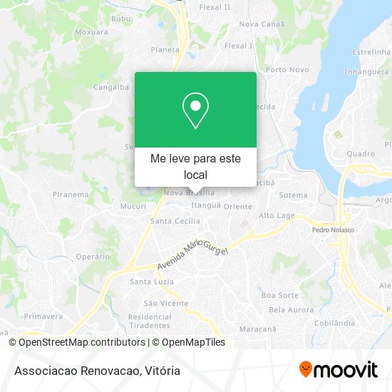 Associacao Renovacao mapa