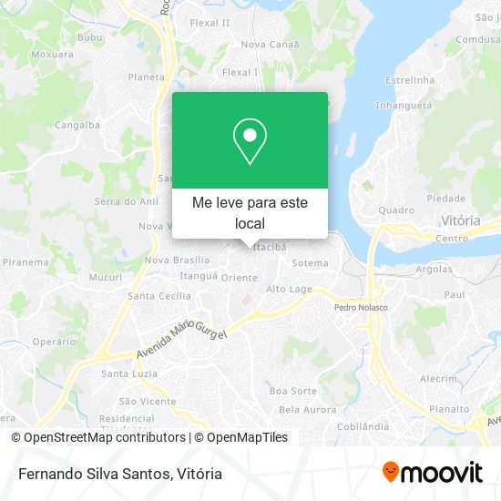 Fernando Silva Santos mapa